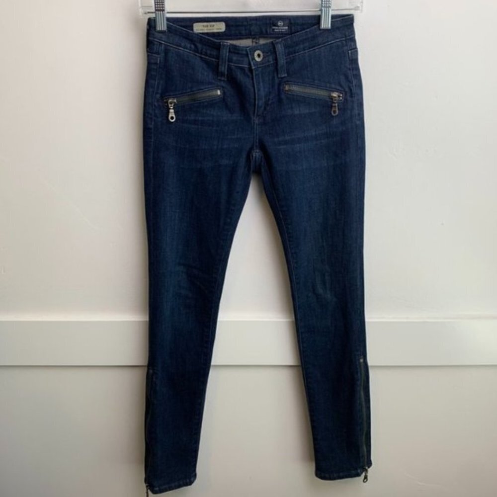 AG Adriano Goldschmied The Zip Skinny Zipper Jean